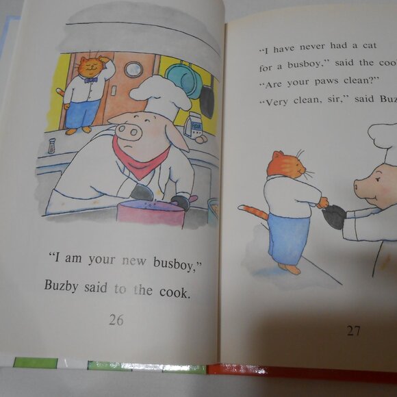 NEW kids HC Book : An I Can Read Buzby by Julia Hoban 📘 🎁 - Picture 5 of 9